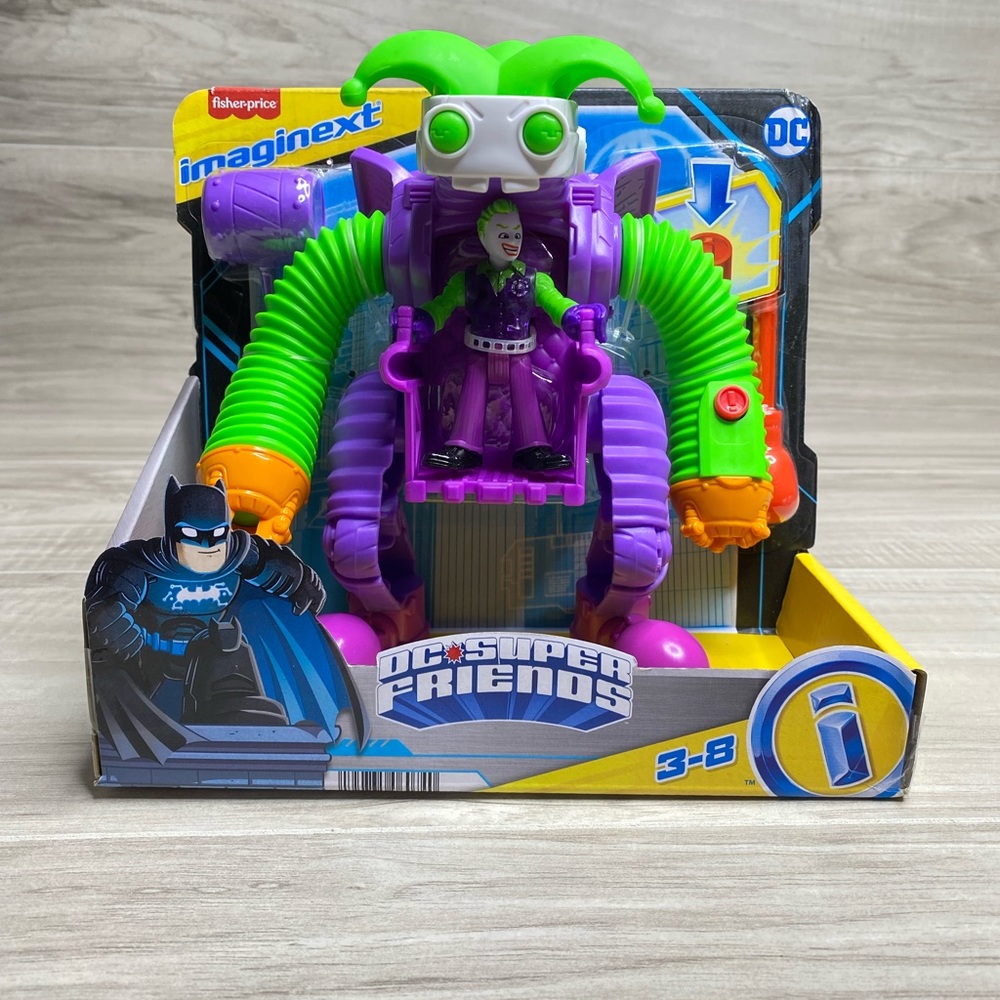 Imaginext DC Super Friends - The Joker Battling Robot - Brand New Fisher Price